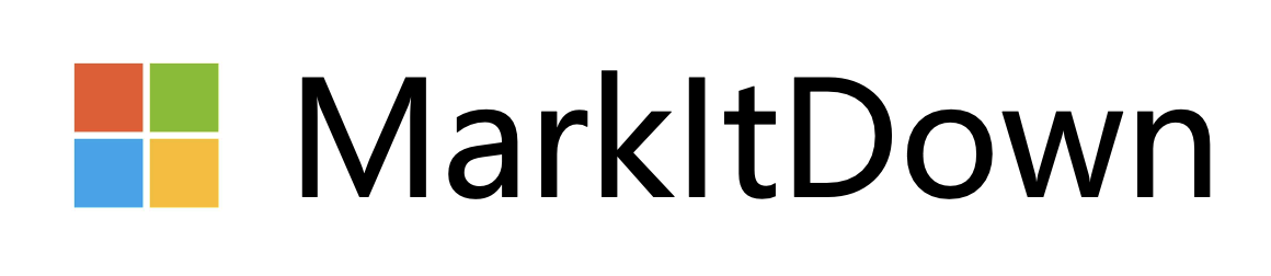 MarkItDown logo